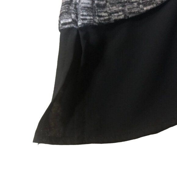 Simply Vera Vera Wang Blouse Womens XS Used Black Gray - Picture 12 of 16